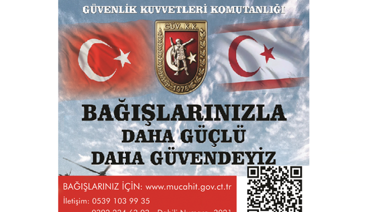 GKK’ya bağışlar için vatandaşlara duyuru