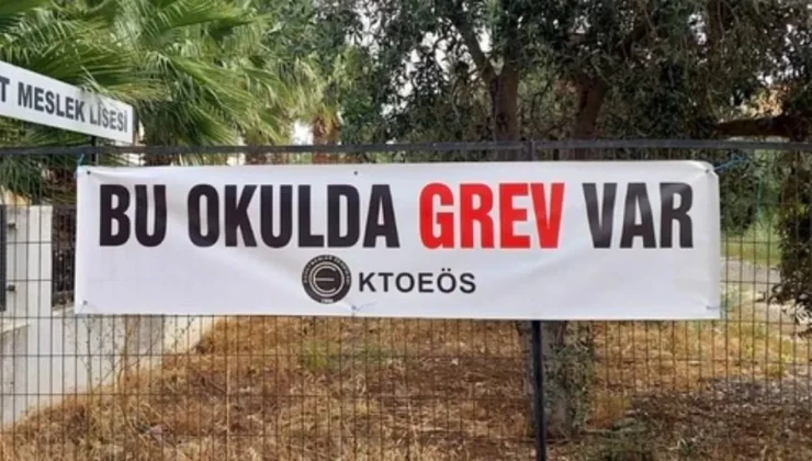 KTOEÖS bugün tüm orta dereceli okullarda grevde