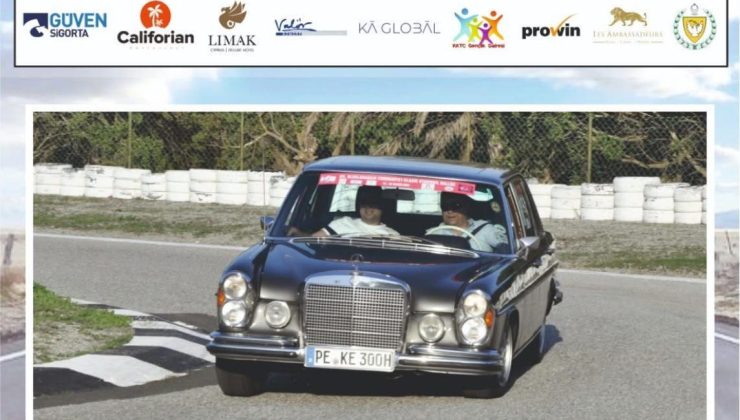 15’inci Uluslararası Cumhuriyet Klasik Otomobil Rallisi Lefkoşa’da yapılıyor