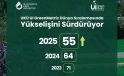 UKÜ UI GreenMetrics’in Dünya geneli sıralamasında 55’nci sıraya yükseldi