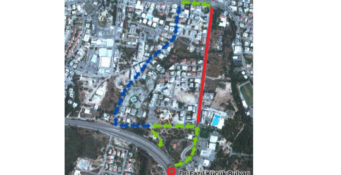 Girne – Lefkoşa yolu bu akşam kısmi olarak kapatılacak