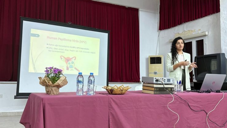 DAÜ Hemşirelik Bölümü’nden rahim ağzı kanseriyle ilgili eğitim