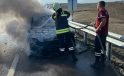Kısa devre, aracı yaktı