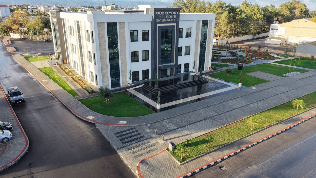 Güzelyurt Belediyesi’ne yeni bina