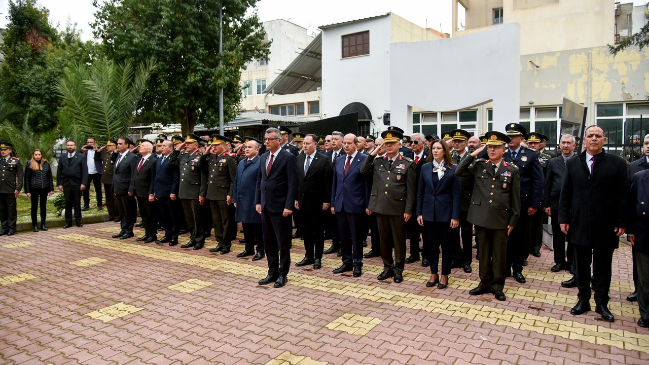 Milli Mücadele ve Şehitler Haftası kapsamında Tekke Bahçesi’nde tören düzenlendi