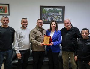 CTP Başkanı İncirli, Kalkanlı Spor Kulübü Yönetim Kurulu heyetini kabul etti