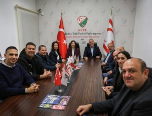 CTP heyeti KTFF’yi ziyaret etti