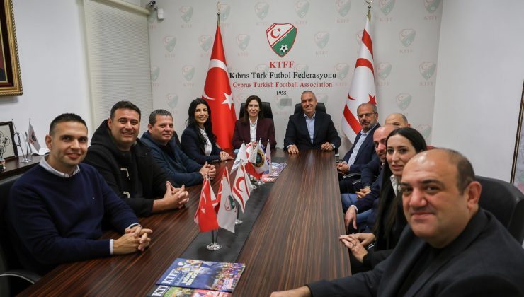 CTP heyeti KTFF’yi ziyaret etti