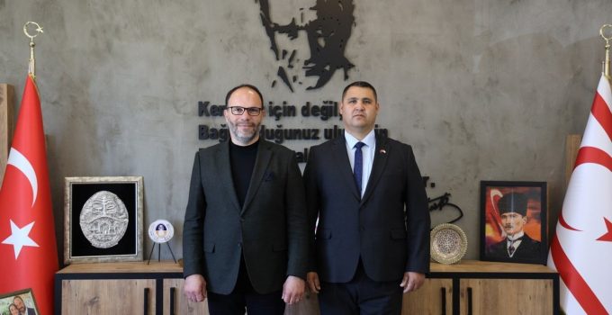 Sadıkoğlu, SSTB İskele Bölge Müdürlüğü görevine atanan Balcı’yı kabul etti