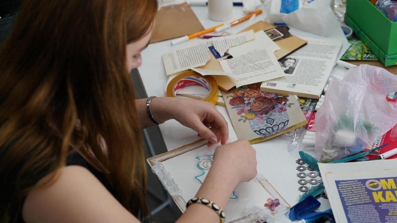 ARUCAD’da düzenlenen Posta Sanatı Atölyesi tamamlandı