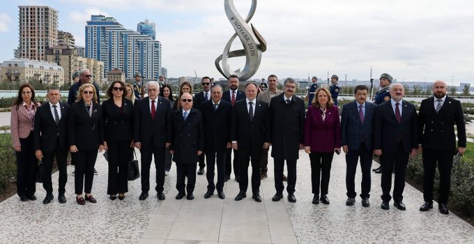 Cumhuriyet Meclisi heyeti Bakü’de ziyaretlerde bulundu