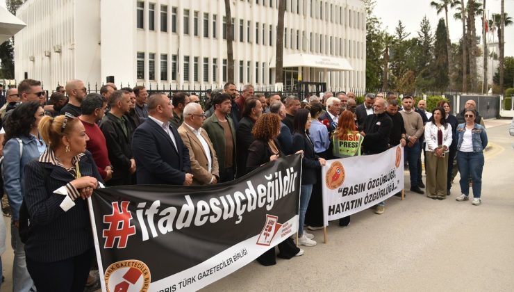 Sendikalar ve basın örgütleri sosyal medya saldırılarını protesto etti