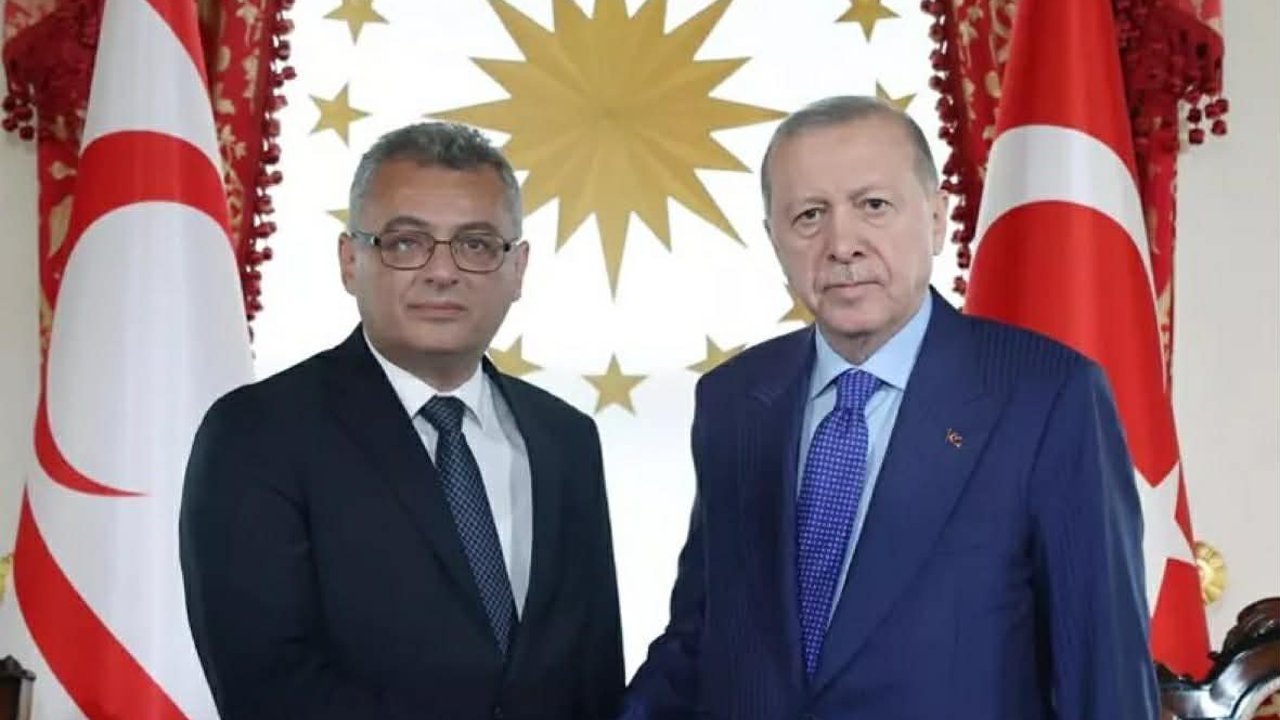 Erhürman, Erdoğan ile görüştü