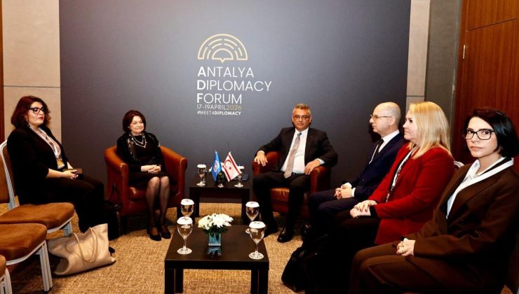 Cumhurbaşkanı Erhürman, DiCarlo ile görüştü