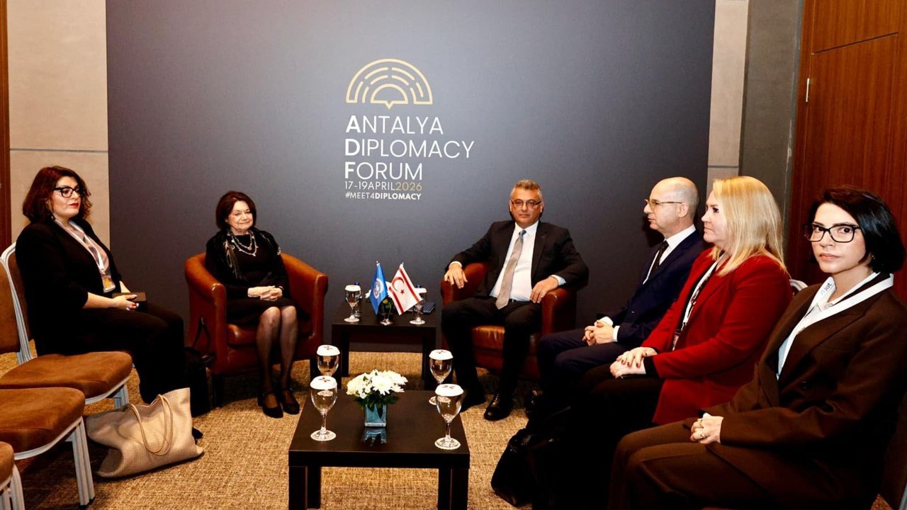 Cumhurbaşkanı Erhürman, DiCarlo ile görüştü