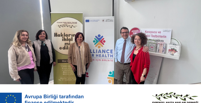 “Sağlık İçin Birlikte” projesi kapsamında aydınlatılmış onam konusunda görüşmeler yapıldı