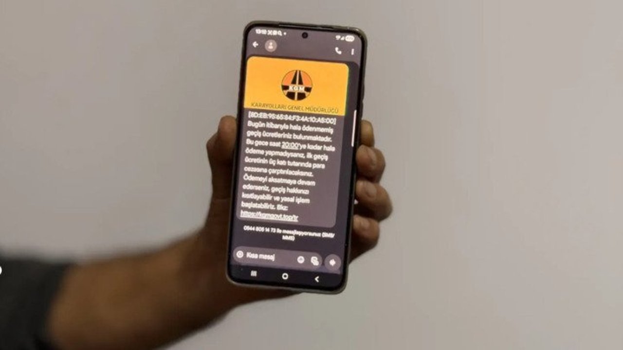 Sahte trafik cezası mesajlarına dikkat