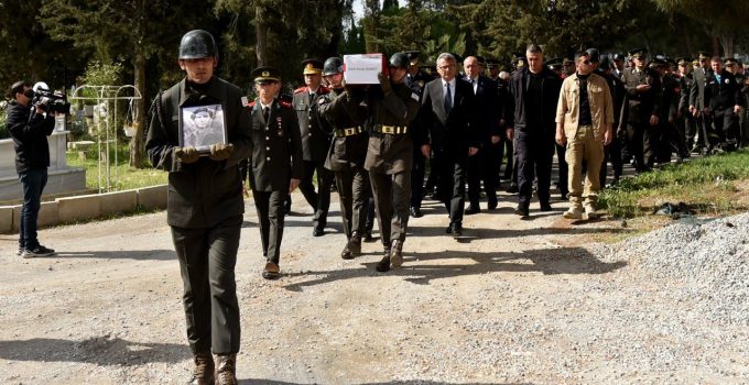 Kayıp şehide 62 yıl sonra cenaze töreni