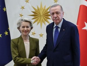Erdoğan, AB Komisyonu Başkanı ile görüştü