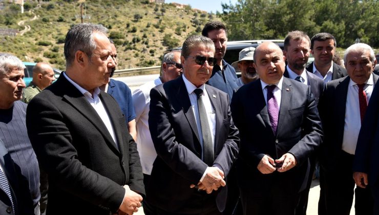 Üstel, Sadrazamköy ile Çatalköy-Değirmenlik yolunda incelemede bulundu