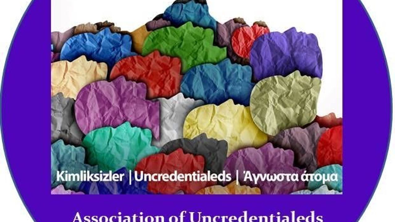 Kimliksizler Derneği bilgilendirme toplantısı düzenliyor