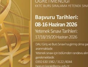 DAÜ Müzik Öğretmenliği Programı Yetenek Sınavı 17-20 Haziran tarihleri arasında yapılacak