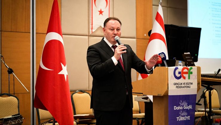 Öztürkler: “Güçlü Türkiye Cumhuriyeti, güçlü KKTC demektir”