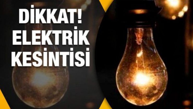 Lefkoşa’da geniş kapsamlı elektrik kesintisi yapılacak