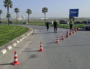 Lefkoşa Girne anayolunda trafik uyarısı