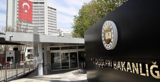 Dışişleri Bakanlığından KKTC Açıklarında Alabora Olan Gemi İçin Taziye Mesajı